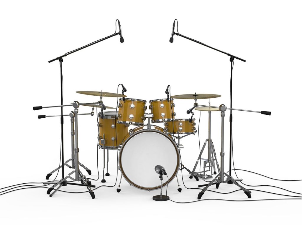 microphones for a drum kit