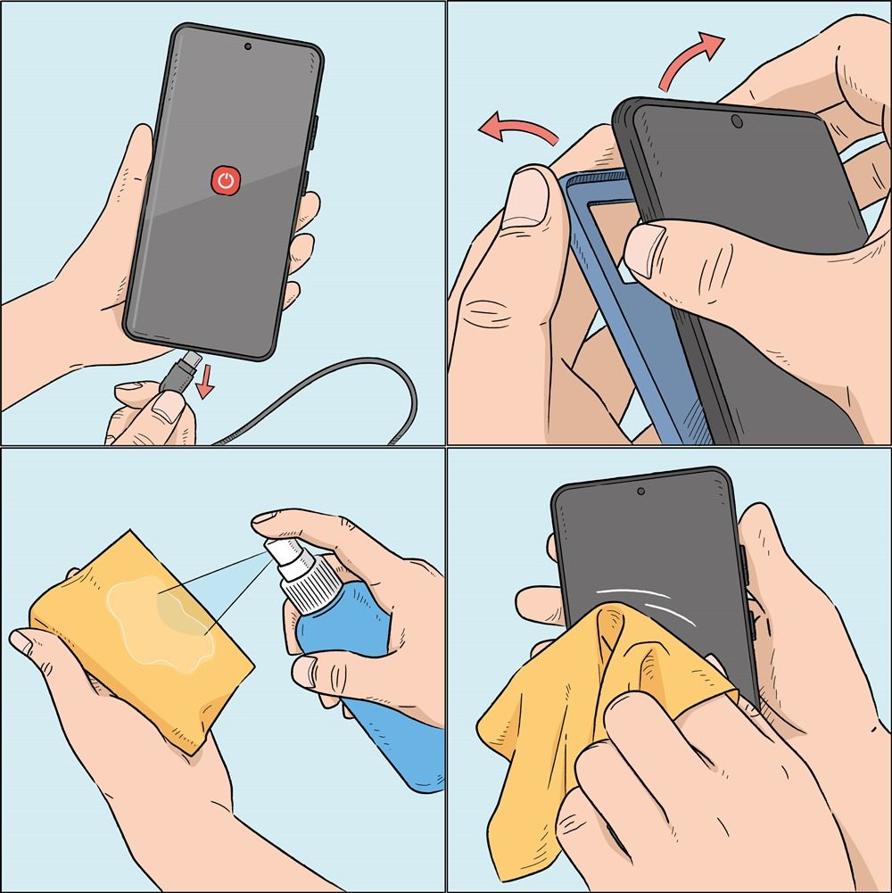 How to Clean Mic Hole on Phone1